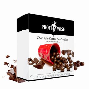 ProtiWise – By Doctors Weight Loss High Protein 15g Soy Snacks | Chocolate | 7/Box | Weight Loss, KETO Diet Friendly, Hunger Control Snack | Low Fat, Low Calorie, Low Sugar