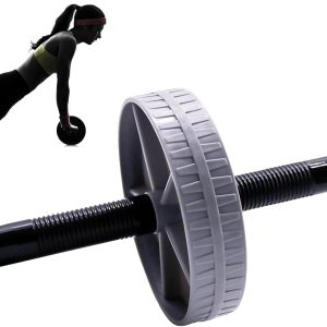 Roller Wheel – Multifunctional Exercise Roller, Ab Workout Wheel Core Training | Workout Equipment Strength Training Roller Wheel for Home Gym, Abdominal Muscle Trainer Compact Workout Tool Roller