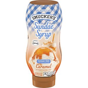 Smucker’s Sundae Syrup Sugar Free Caramel Flavored Syrup, 19.25 Ounces (Pack of 12)