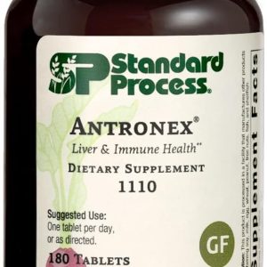 Standard Process Inc. Antronex – Whole Food Immune System Support and Liver Health Supplement with Calcium – 180 Tablets