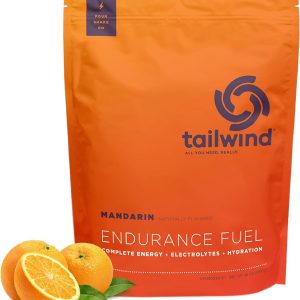 Tailwind Nutrition Endurance Fuel, Electrolyte & Hydration Sports Drink Mix Powder, Gluten-Free, Vegan, Mandarin, 50 Servings
