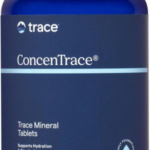 Trace Minerals ConcenTrace Trace Mineral Tablets – Supplement for Bone & Joint Support – Aids Hydration & Electrolyte Restoration – 300 Tablets (100 Servings)