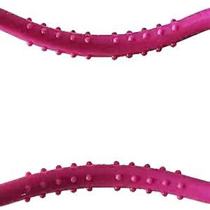 Yoga Circle Stretch Resistance Ring Pilates Bodybuilding Fitness Workout Tools, Non Stretchable，Workout Fitness, ABS Material, Non-Slip Handles, Massage Point Design