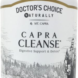 CapraCleanse by Mt. Capra | Effective Cleansing of GI Tract with All Natural and Non-GMO Ingredients | 30 Servings – 180 Capsules