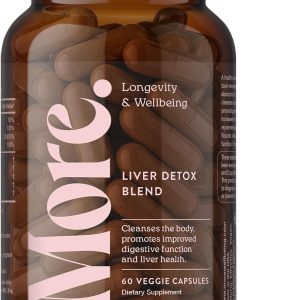 More. Longevity & Wellbeing Liver Detox Blend – Potent Extract-Based Formula with antioxidants and Amino acids for Liver and Digestive Support. Third-Party Tested. Made in The USA. 60 Capsules.