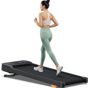 WELLFIT Walking Pad Treadmill with 10% Incline,Quiet Standing Under Desk Treadmills for Walking Jogging Running for Home,265 lbs/340 lbs Max Capacity,Works for APP/Voice Control/Remote Control