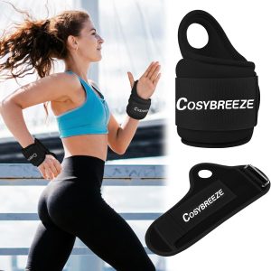 Wrist Weights with Thumb Loops Lock for Women Men Kids 2 3 4 5 6 LBS Set Hand Weights Ankle Weights Weighted Gloves for Running Walking Physical Therapy Yoga Gym Home Workout Strength Training