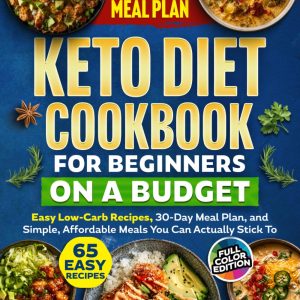 Keto Diet Cookbook for Beginners on a Budget: 7 Carbs Or Less Easy Recipes, 30-Day Meal Plan, and Simple, Affordable Meals You Can Actually Stick To