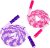 2 Pack Jump Rope for Fitness Exercise Equipment, Tangle-Free Rope Skipping with Soft Beaded Segment, Premium Adjustable Jumping Rope for kids, women, men