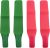 2 Pairs Wrestling Ankle Straps 1 Pair Red 1 Pair Green Essential Tools for Wrestling Sports and Fitness Hook and Loop Wrestling Matches Training Events Coaches Referees