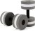 2Pcs Water Foam Dumbbell, Aquatic Dumbbells Exercise Water Dumbbells Pool Dumbbells, EVA Water Aerobic Exercise Foam Dumbbells, Aquatic Aerobics Foam Dumbbell Equipment Fitness Tools(Gray)
