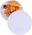6-piece Melamine Dinner Plates, 11 inch Dinner Dishes Set for Indoor and Outdoor Use, White