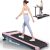ANCHEER Walking Pad Treadmill with 9% Auto Incline, 4 in 1 Under Desk Treadmill with Remote Control, 2.5HP Walking Treadmill for Home Office, LCD Display/300LBS Weight Capacity/8 Adjustable Slopes