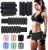Adjustable Ankle Weights for Women Men,Wrist Weights set for Walking Running,1 Pair (1Lbs Each) Silicone Workout Weights for gym fitness, Jogging,yoga,pilates,strength training,physical therapy