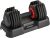 Adjustable Dumbbell 55LB Single Dumbbell Weight, 10-in-1 Weight Dumbbell with Anti-Slip Metal Handle