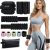 Ankle Weights for Women Men Adjustable 1LB Wrist Weights Bracelet Set of 2 for Home Gym Weighted Bangles Wristbands Leg Arm Weights for Walking Swimming Running Pilates Yoga Gym