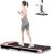 Bigzzia Desk Treadmill – Quiet & User-Friendly Walking Pad Treadmill for Home Office – 0.6-5.0MPH/2.5HP – 300lb Capacity