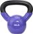 DDG FITNESS POWERT Vinyl Coated Cast Iron Kettlebell Weight 5/10/15/20/25/30/35/40/45/50 lbs-Single