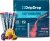 DripDrop Hydration Juicy Variety Pack Electrolyte Drink Mix Single-Serve Powder Packets- Grape, Fruit Punch, Strawberry Lemonade, Cherry – 32 Servings