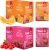 Ener-C Orange & Raspberry Multivitamin Drink Mix Powder Vitamin C 1000mg & Electrolytes with Real Fruit Juice Natural Energy & Immune Support for Women & Men – Non-GMO Vegan & Gluten Free – 60 Count