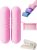 Hand Weight Bars for Women (2.2 LB) | Resistance Booty Bands | Pilates, Yoga, Dance, Aerobics, Running, Cardio, Gym, Strength Training | Non-Slip | Portable Dumbbells | Women & Men