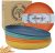 Homienly Deep Dinner Plates Set of 8 Alternative for Plastic Plates Microwave and Dishwasher Safe Wheat Straw Plates for Kitchen Unbreakable Kids Plates with 4 Colors (Classic Bright, 9 inch)