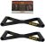 Iso-Bow Pair: Isometric Exercise Equipment; Portable Home Fitness Training Strap for Strength and Flexibility Gains, Traveling Stretching Tool for Yoga and Pilates (does not stretch)