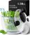 Joined Large Salad Spinner with Drain, Bowl, and Colander – Quick and Easy Multi-Use Lettuce Spinner, Vegetable Dryer, Fruit Washer, Pasta and Fries Spinner – 5.28 Qt