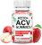 Keto ACV Gummies Advanced Weight Loss – Apple Cider Vinegar for Rapid Fat Burning, Detox & Improved Immunity – Gluten-Free & Sugar-Free Gummies for Women & Men – 60 Gummies
