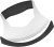 Luxiv Mezzaluna Knife Salad Chopper, Salad Chopper Stainless Steel Mezzaluna Knife with Protection Cover Vegetable Chopper Mincing Knife for Pizza, Cheese, Onion, Carrot, Pepper, Garlic (black)