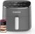 Nuwave Brio Plus Air Fryer 8 Qt, New & Improved, PFAS-FREE, 7 Digital One-Touch Cook Functions that AIR FRY, BAKE, ROAST, DEHYDRATE, TOAST, REHEAT, PREHEAT, 150 Presets, 50°F-400°F, 700/1500/1800W