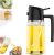 Oil Dispenser Pro, Oil Dispenser, Vegetable Oil Dispenser, Oil Dispenser for Kitchen, 2 In 1 Oil Dispenser & Oil Sprayers, With Brush – Oil Sprayer for Cooking, Salad, Barbecue (Black)