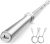 Olympic Barbell Bar 7-Foot Weight Bar, Rated 700 lbs for Weight Capacity, Men’s Solid Iron Weighted Workout Barbell Weight Straight Weightlifting Technique Bar