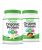 Orgain Organic Vegan Protein Powder, Chocolate Peanut Butter (21g Protein) and Vanilla Bean (21g Protein) – Plant Based, Gluten Free, Non-GMO – 4.06 Lbs Total