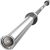 PAPABABE Olympic Barbell, 6.6ft/7ft Weight Bar 45lb Barbell Solid Chrome/Solid Zinc/Cerakote, 2 Inch Diameter, 1000lb/1200lb/1500lb Capacity for Deadlift, Weightlift and Bench Press