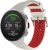 Polar Pacer Pro Advanced Ultra-Light GPS Fitness Tracker Smartwatch for Runners with Training Program & Recovery Tools; S-L, for Men or Women, White-Red