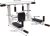 Pull Up Bar Wall Mounted Chin Up bar Multifunctional Dip Station for Indoor Home Gym Exercise Tool, Power Tower Set Training Equipment Fitness Dip Stand Supports to 440 Lbs (White)