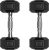 RitFit 5-650 LBS PVC Encased Hex Dumbbell Sets with Optional Rack for Home Gym, Hand weight with Chrome Handle for Strength Training, Workouts