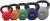 RitFit Neoprene Coated Solid Cast Iron Kettlebell 5 10 15 20 25 30 35 40 45 50 LB, Great for Full Body Workout, Cross-Training, Weight Loss & Strength Training