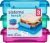 Sistema 3-Piece Sandwhich Containers for Lunch Boxes and Meal Prep, Dishwasher Safe, 1.9-Cup, Blue/Green/Pink