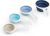 SleekStor Collapsible Measuring Cups,Blue