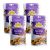 Sunshine Nut Co. Whole Roasted Lightly Salted Cashews, Sugar and Spice Flavor, 4 Pack, 7 oz. Each, Gluten Free, Peanut Free and Vegan Individual Snack Packs for Kids and Adults, GMO Free