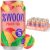 Swoon Peach Tea – Sugar Free Fruit Tea, Low Carb, Paleo-Friendly, Gluten Free Iced Tea – Flavored Tea Keto Drinks Made with Organic Black Tea and Sweetened by Monk Fruit and Stevia (Pack of 12)