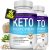 Toplux Keto Blocker Pills White Kidney Bean Extract – 1800 mg Natural Ketosis, Support Keto Diet, for Men Women, 90 Capsules, Supplement