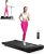 Walking Pad Treadmill,Under Desk Treadmill for Office Home,2 in 1 Desk Treadmill Space Saving,Remote Control,LED Display (Black)