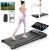 Walking Pad Treadmills for Home Office, Under Desk Walk Mat with APP and Remote Control, 3 in 1 Portable Exercise Equipment, Compact Jogging Running Machine for Small Space, 300 Lbs Capacity