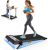 Walking Pad with Incline, 2.5HP Under Desk Treadmill, 3 in 1 Portable Treadmill with Remote Control, LED Display, Hidden Safety Switch, Mini Walking Jogging Machine for Home Office