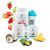 Yes You Can! Detox Plus Kit, Daily Cleanse Pure Fiber Meal Replacement, Drink Mix, Shake Booster & Supplement, Body Cleanse Kit for Women, Daily System Cleanse – Strawberry, Aloe Vera Peach Lemonade