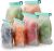 【Upgrade】Cadrim Reusable Extra Thick Silicone Food Storage Bags – 6 Packs Zipper Freezer Bags For Marinate Meats Sandwich, Snack, Cereal,Fruit Meal Prep, Leakproof, Dishwasher-Safe Lunch Storage Bags